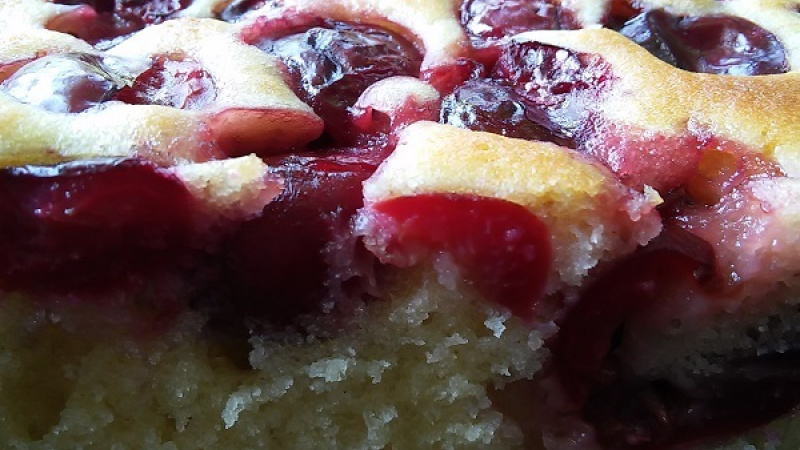 Najlepšia bublanina s ovocím, hrnčekový recept..
