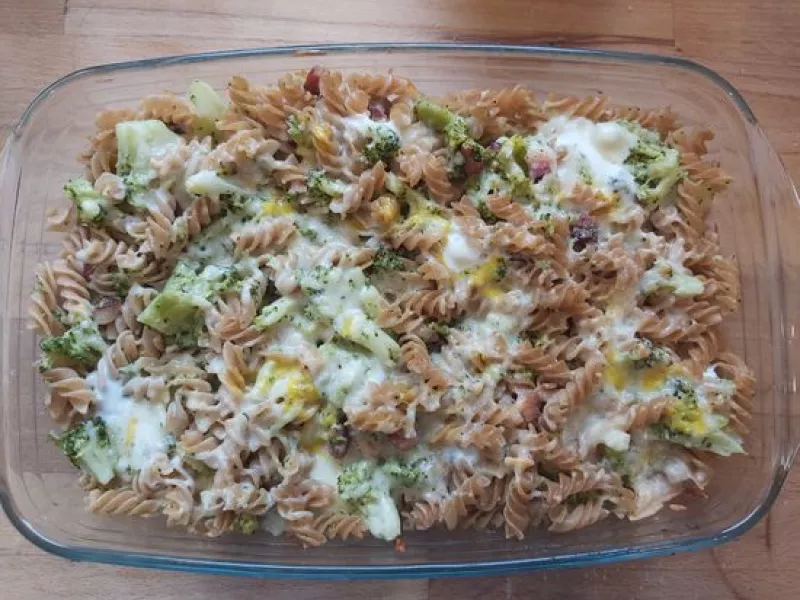 Fantastické zapekané cestoviny s brokolicou, rýchly recept
