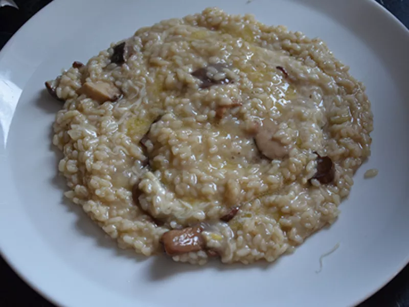 Najlepšie krémové hubové rizoto s dubákmi, overený recept