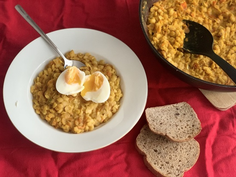 Najlepší prívarok zo suchého hrachu, overený recept