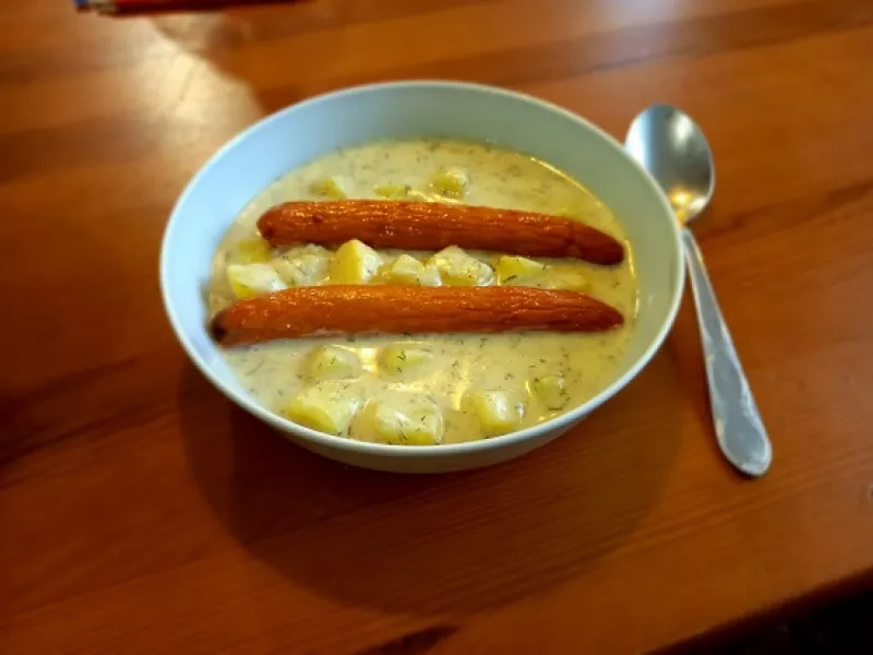 Výborný zemiakový prívarok, recept ako pripraviť výborný obed