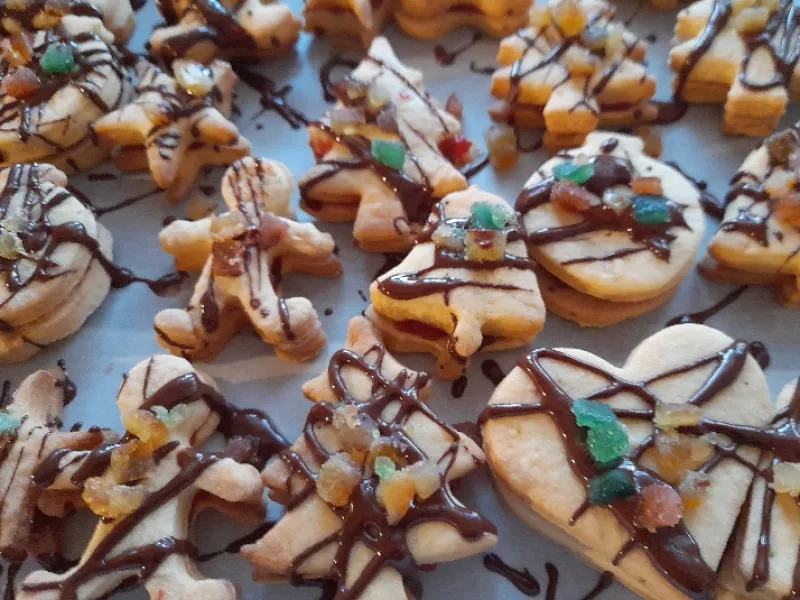 Linecké maslové koláčiky, overený recept na maslové linecké cesto