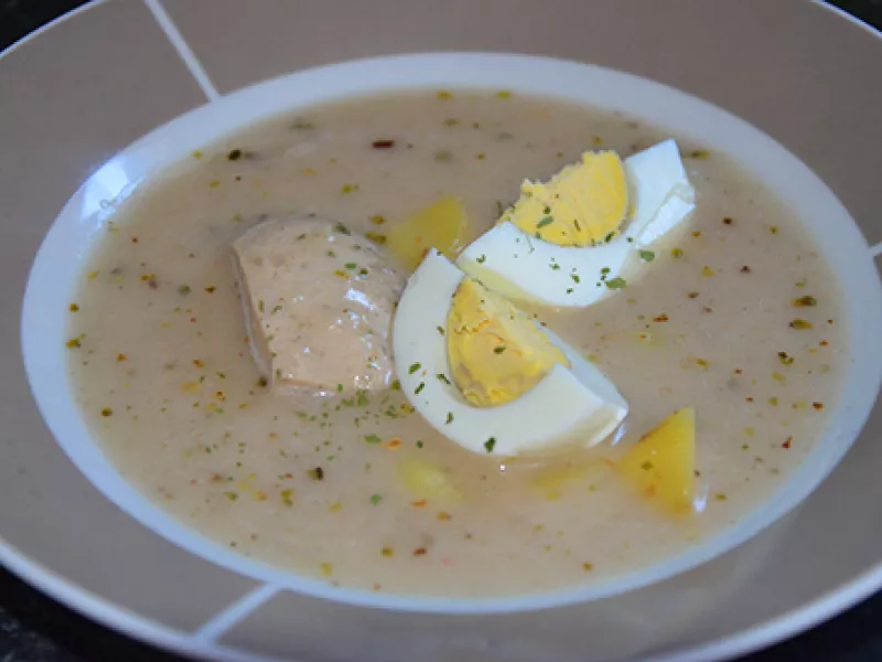 Tradičný poľský žurek - vynikajúci recept