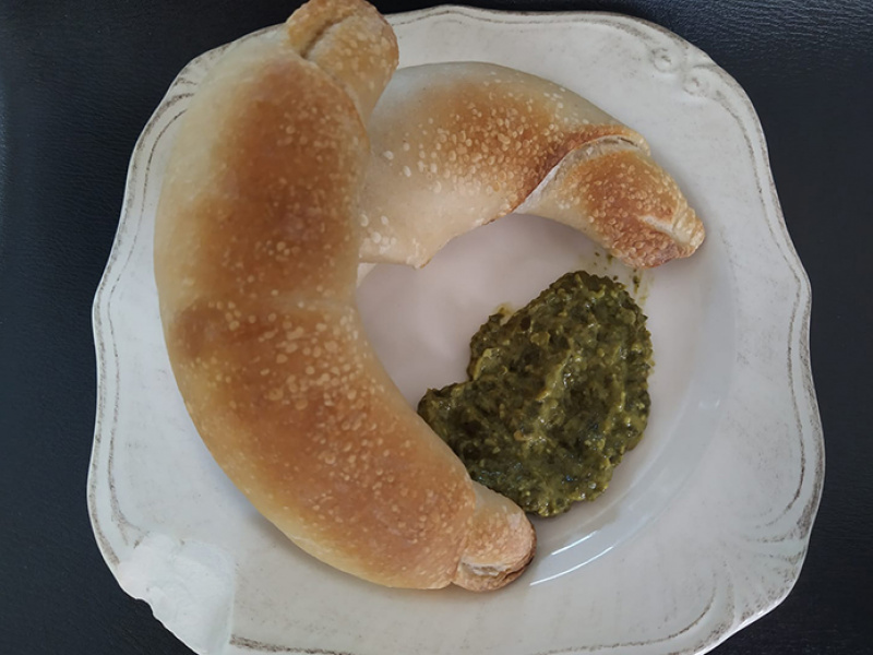 Pesto z medvedieho cesnaku, jednoduchý recept