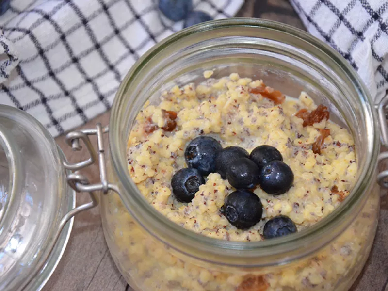 Najlepšia pšenová kaša s makom a ovocím, top recept 