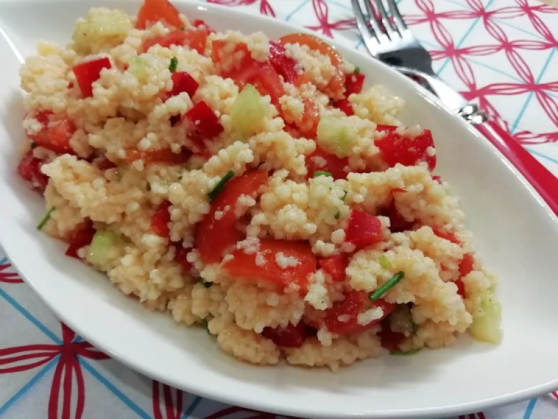 Najlepší zeleninový kuskus šalát, RECEPT plný vitamínov