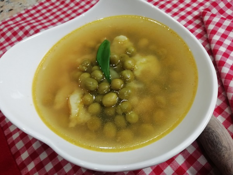 Výborná rýchla hrášková polievka s haluškami, top RECEPT