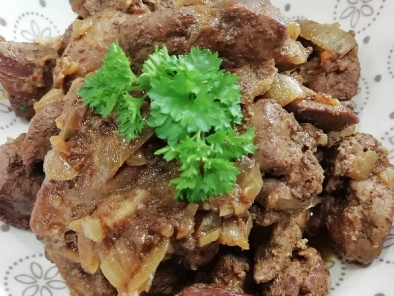 Vynikajúca restovaná kuracia pečeň, RECEPT na minútku