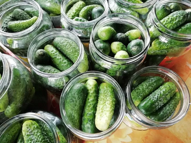 Najlepšie chrumkavé sterilizované uhorky, overený RECEPT