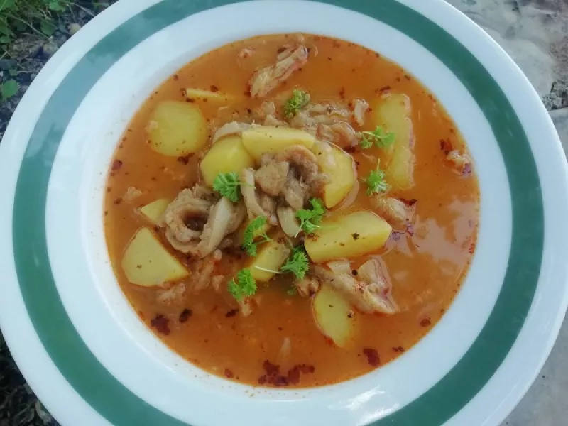 Skvelá držková polievka so zemiakmi, delikátny RECEPT