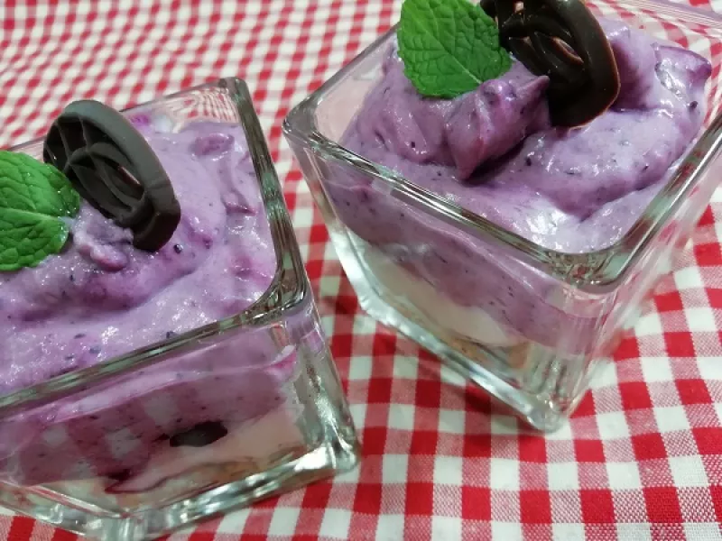 Vynikajúci čučoriedkový dezert s mascarpone, RECEPT aj bez lepku