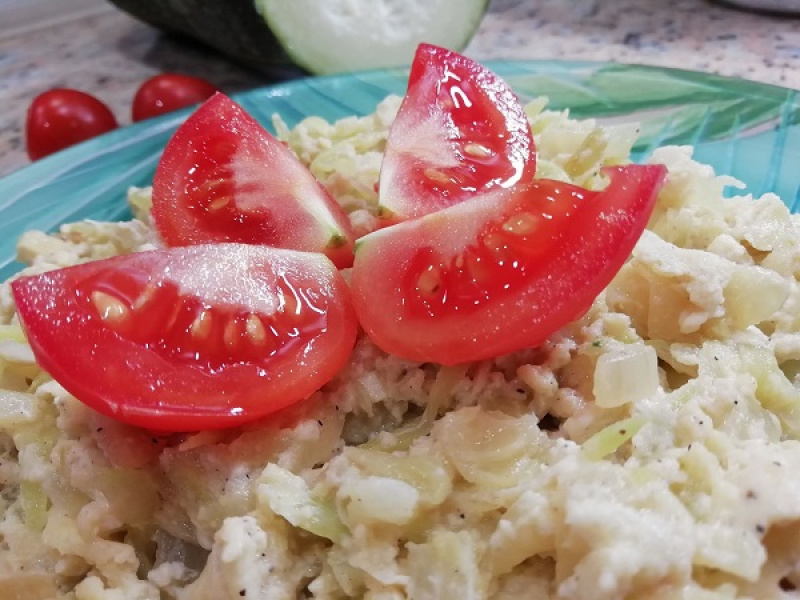 Zdravá a rýchla večera z cukety, fit RECEPT