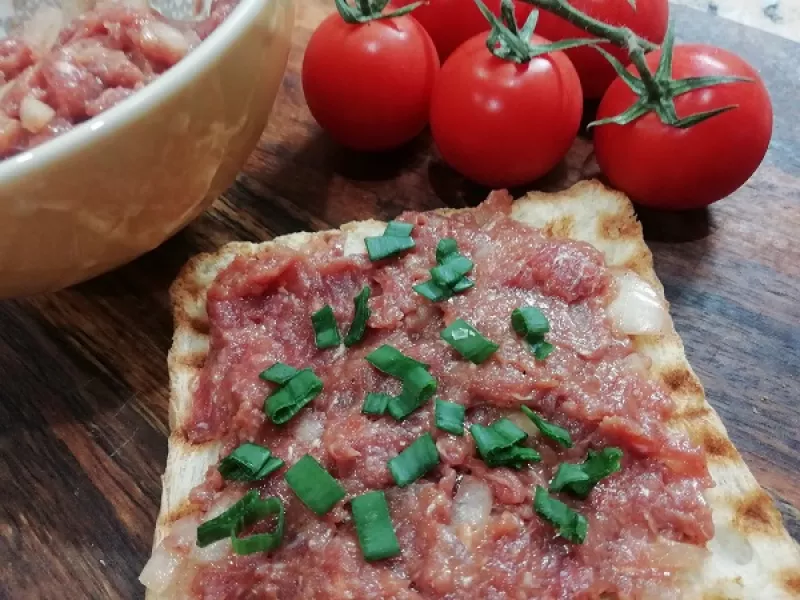 Fantastický tatársky biftek originál, RECEPT na tatarák