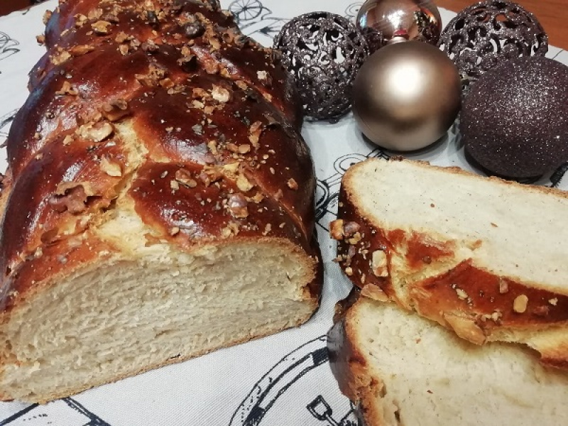 Fantastická kvásková vianočka, RECEPT z kvásku