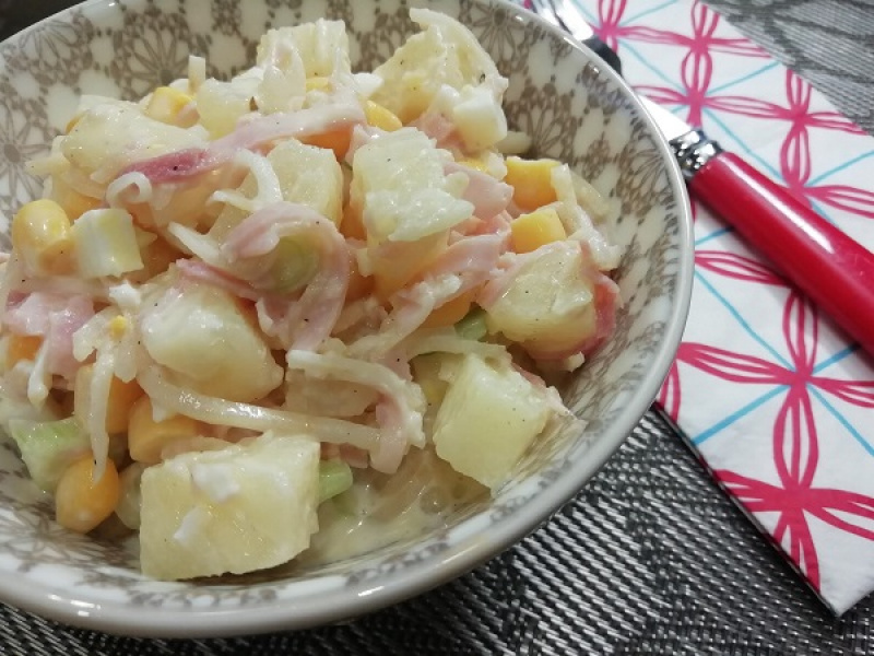 Najlepší zelerový šalát s ananásom, fit RECEPT