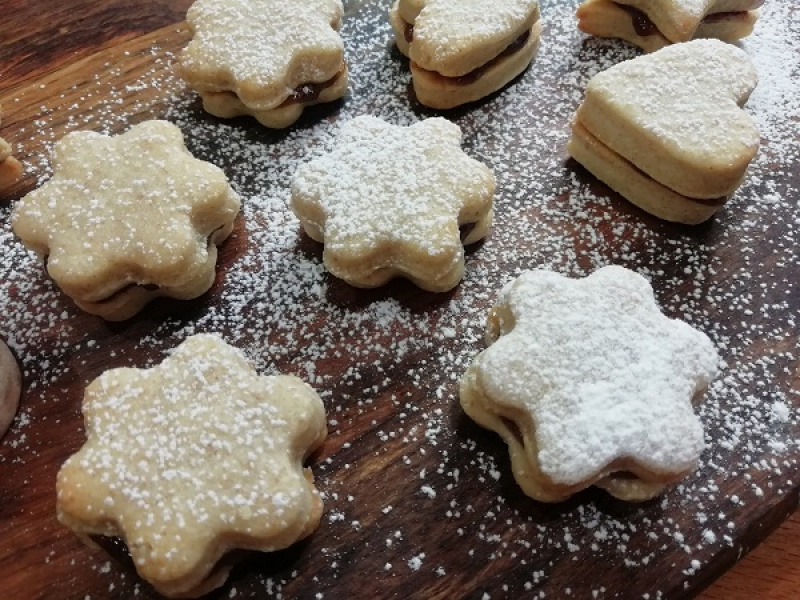 Úžasné kváskové linecké koláčiky, jednoduchý RECEPT