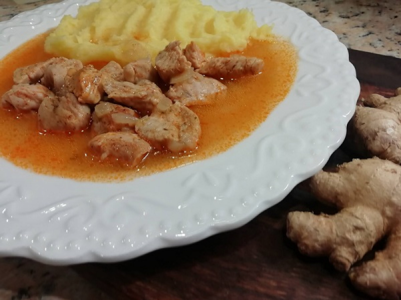 Skvelé morčacie kocky so zázvorom, fit RECEPT