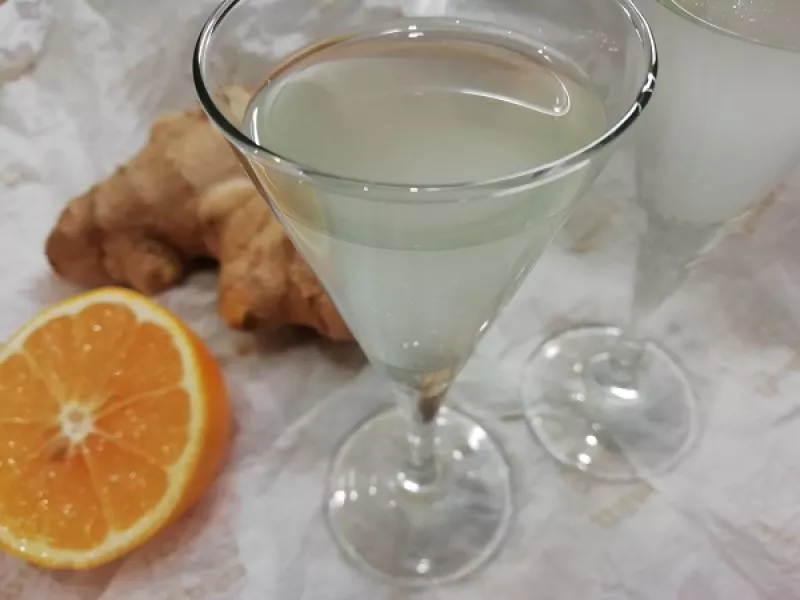Zázvorový likér s citrónom a medom, obľúbený RECEPT