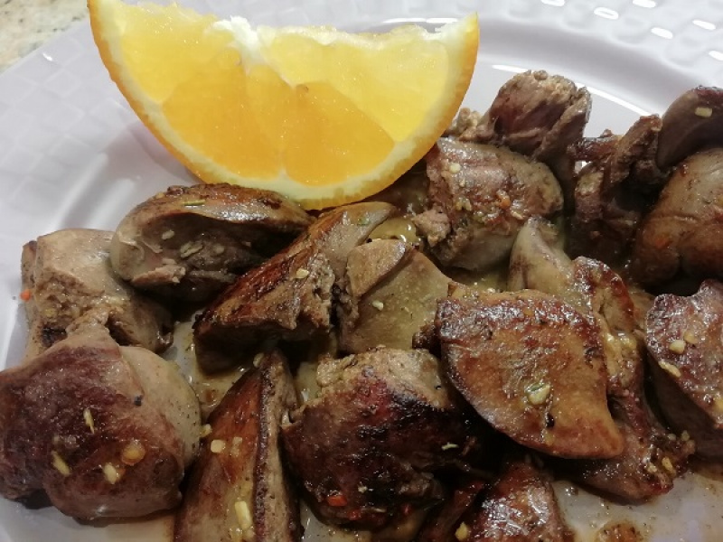 Najlepšia kuracia pečeň s pomarančom, RECEPT na minútku