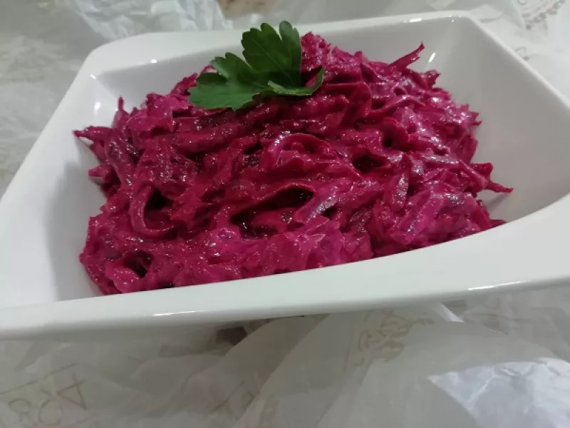 Jednoduchý cviklový fit šalát, najlepší RECEPT