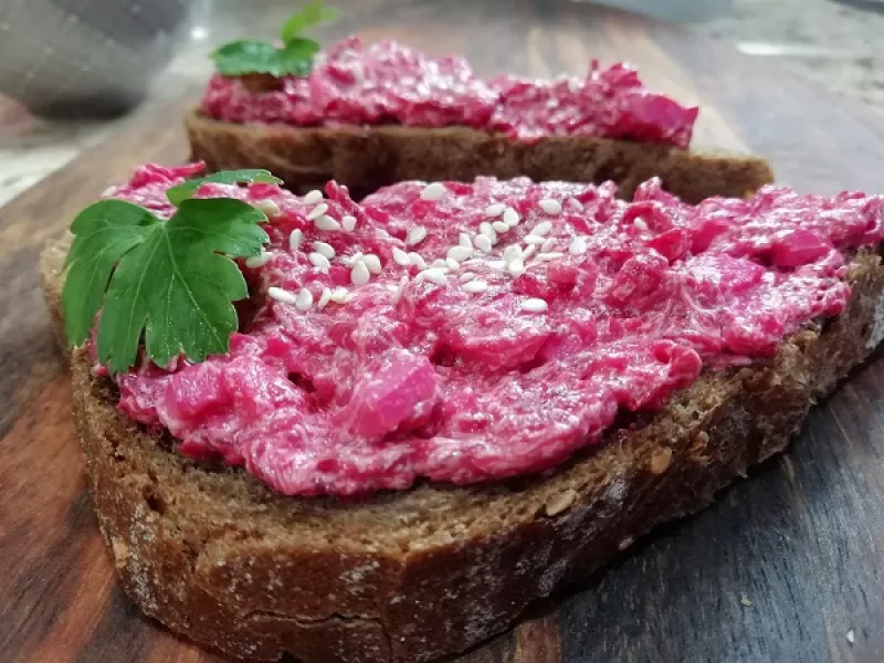 Najlepšia cviklovo-vajíčková nátierka, top RECEPT