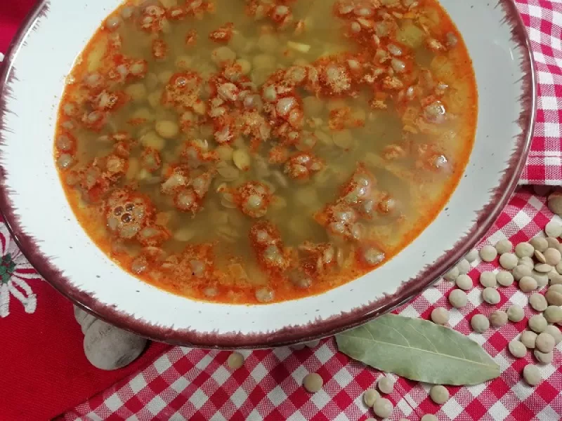 Najjednoduchšia šošovicová polievka, výborný RECEPT bez lepku