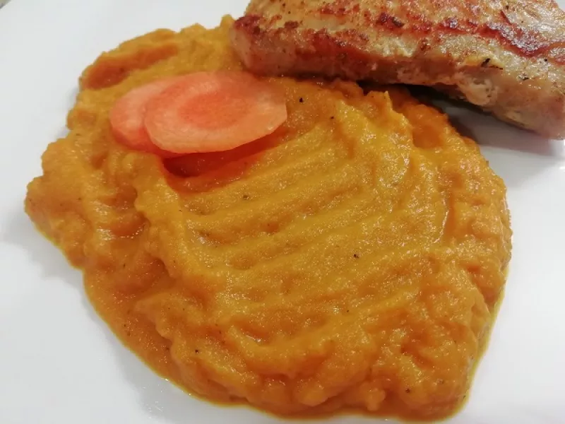 Zdravé a chutné mrkvové pyré, fit RECEPT