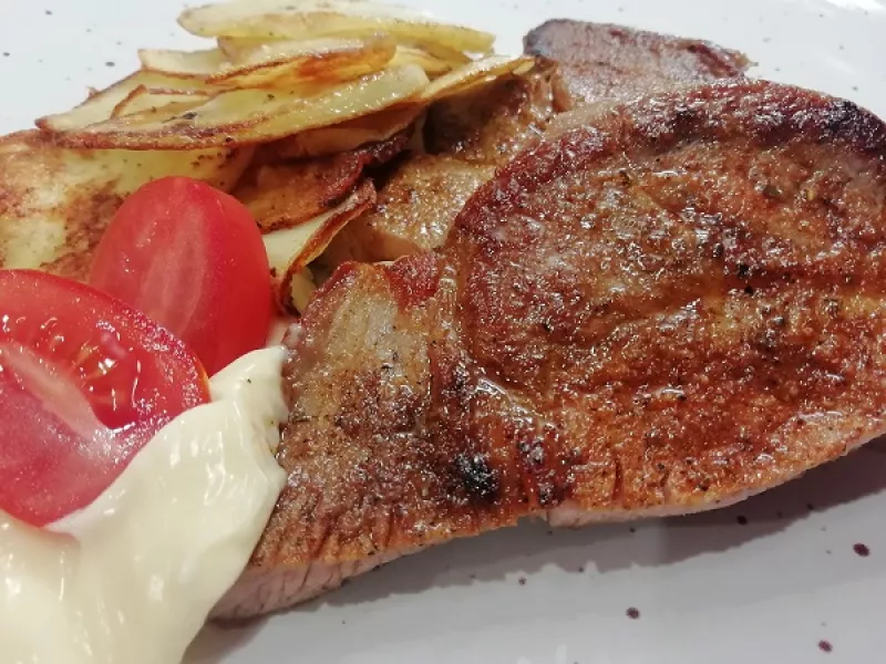 Fantastická minútka z bravčovej krkovičky, rýchly RECEPT