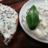 Jemná bryndzová nátierka s medvedím cesnakom, výživný RECEPT