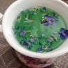 Liečivý fialkový čaj z čerstvých kvetov fialiek, babičkin RECEPT