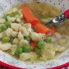 Výborný zeleninový vývar s haluškami, jednoduchý RECEPT