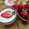Vynikajúci tvarohový chia puding s jahodami, zdravý RECEPT