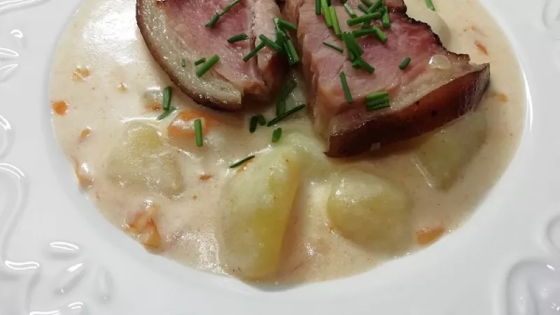 Výborné zemiaky na kyslo, obľúbený recept.